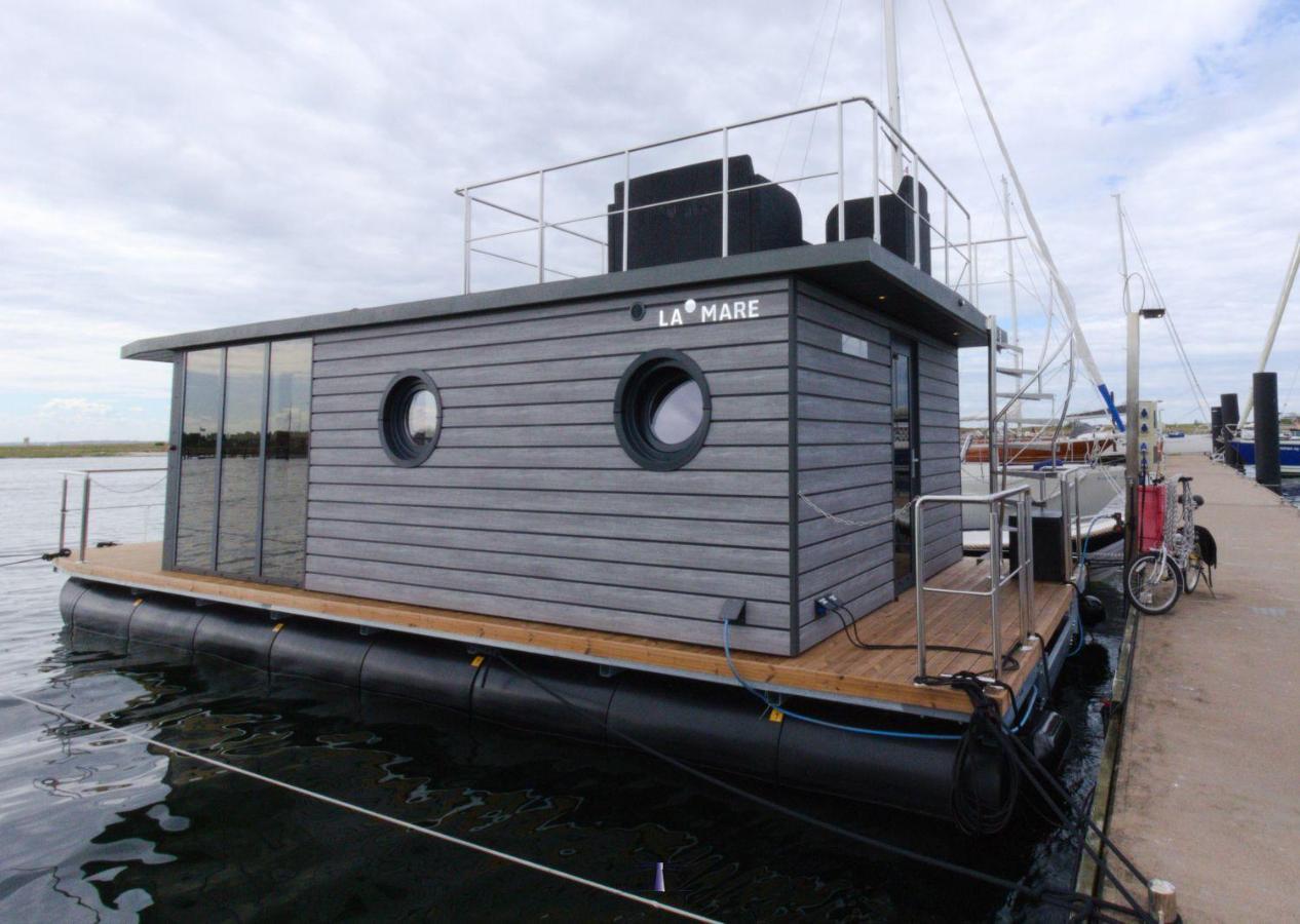 Hausboot Fjord Lacerta Mit Dachterrasse In Wendtorf Экстерьер фото